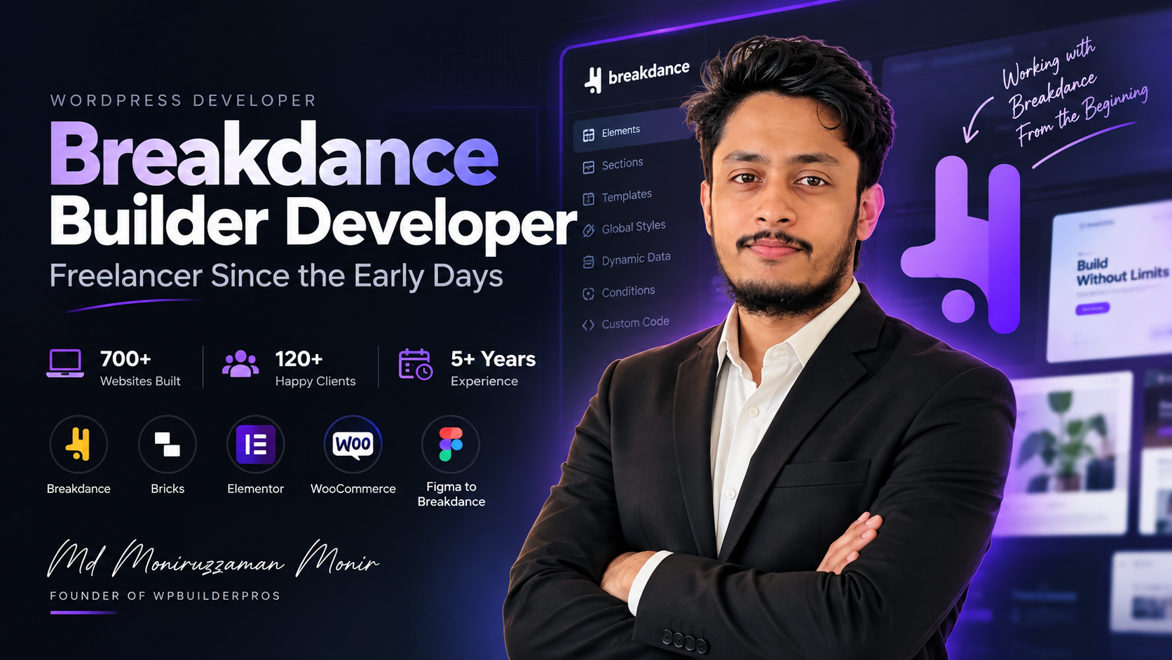 Md Moniruzzaman Monir – Breakdance Builder developer and freelancer